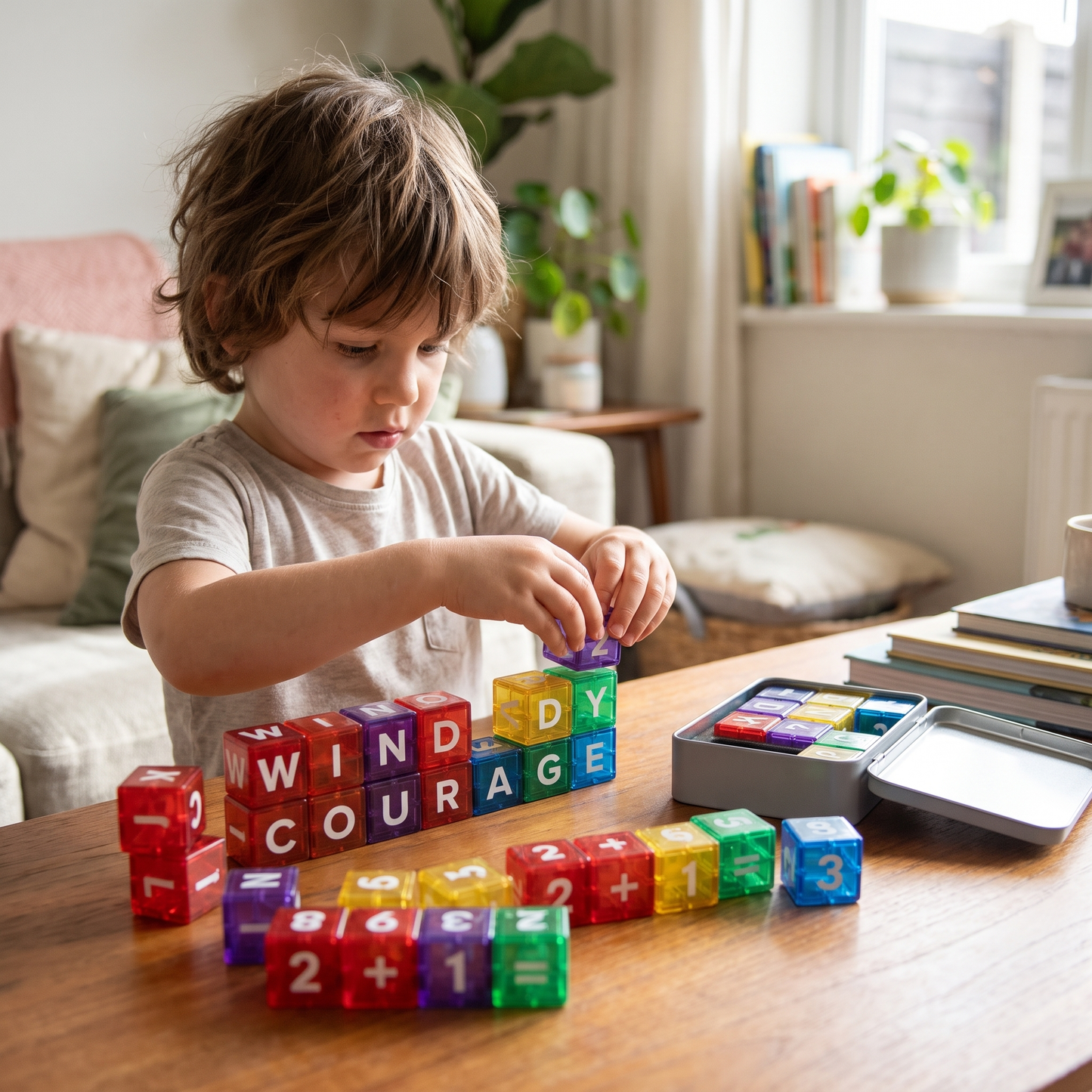 Alphabet & Numbers Magnetic Learning Blocks