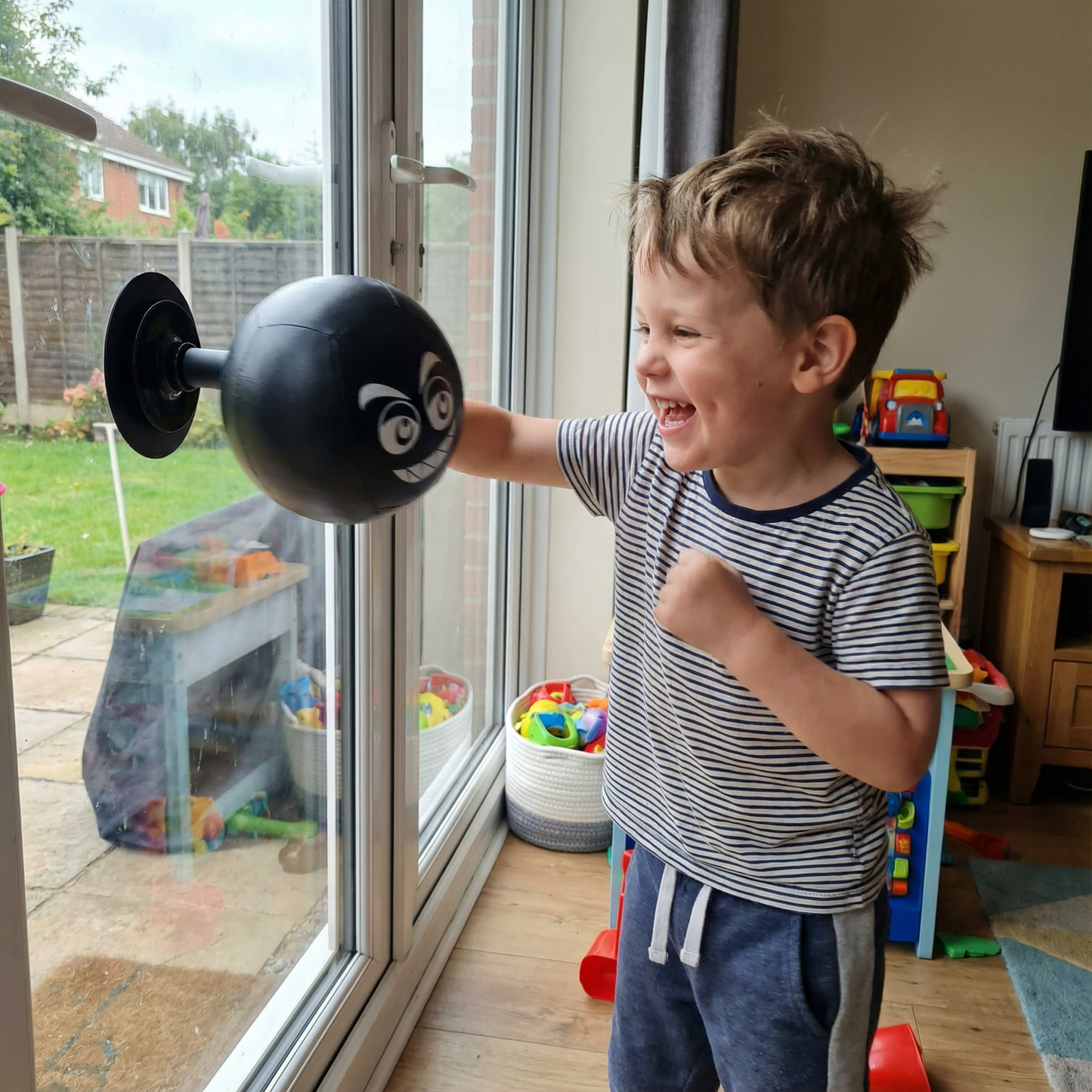 Kids Indoor Punching Bag with Suction Base