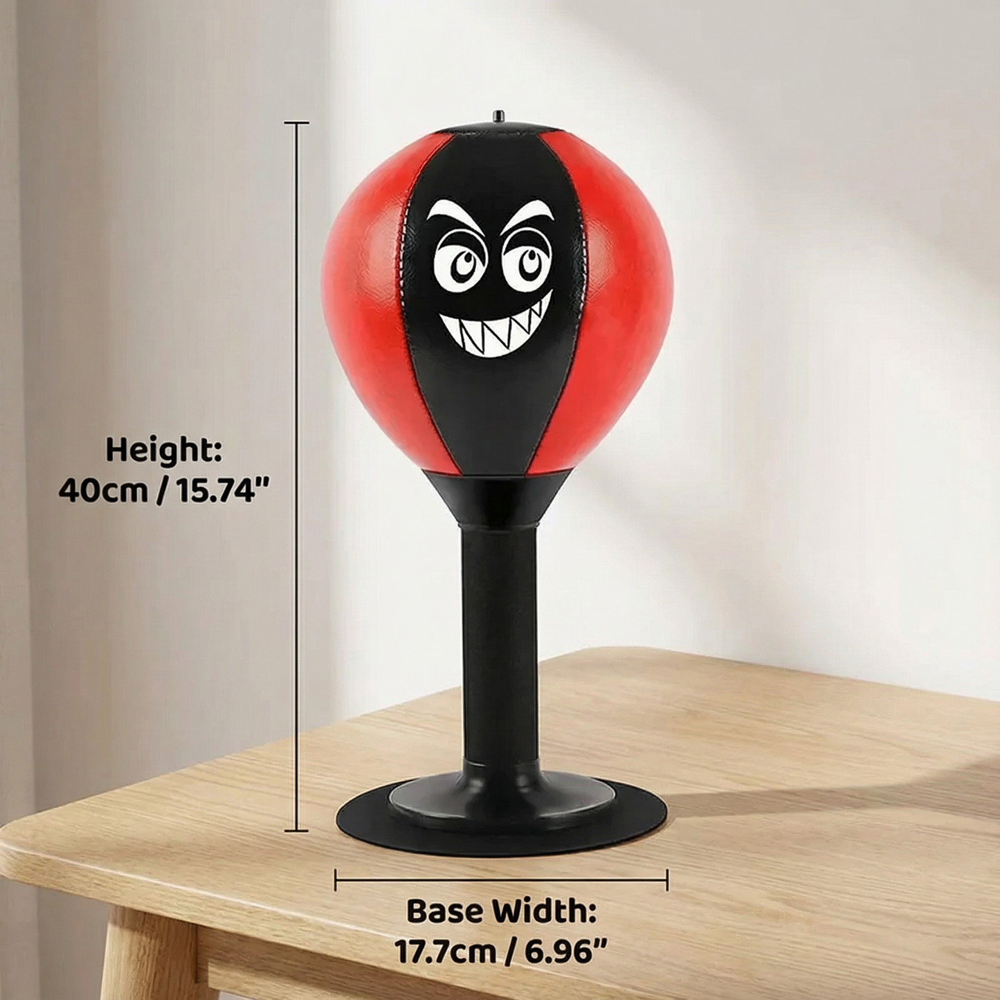 Kids Indoor Punching Bag with Suction Base