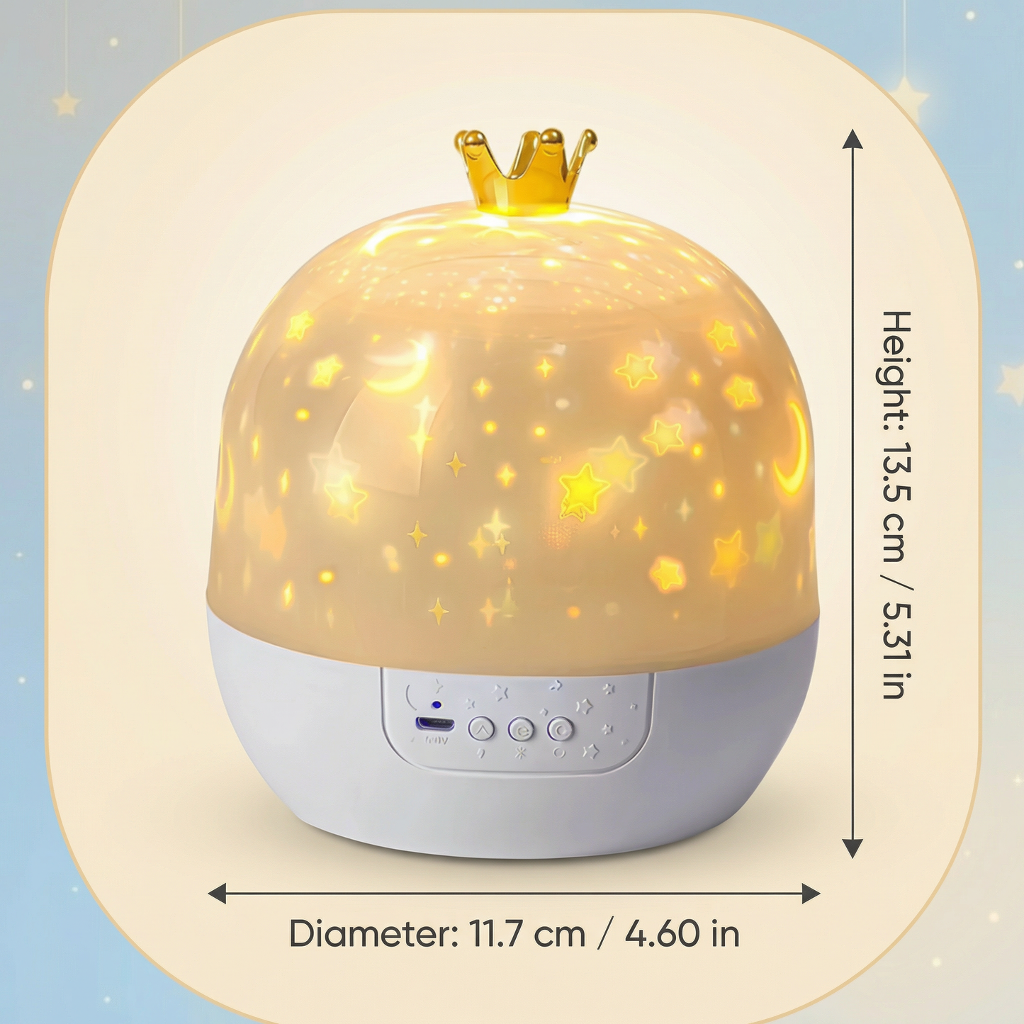 2 in 1 Baby Night Light and Projector