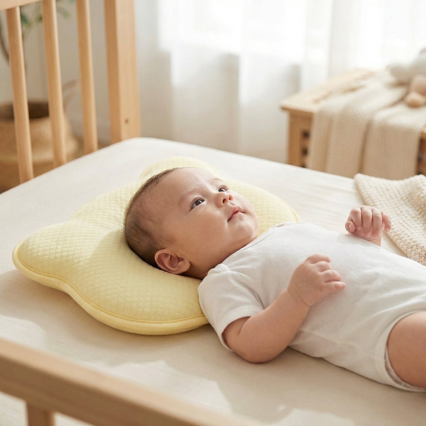 Baby Head Support Pillow for Everyday Comfort