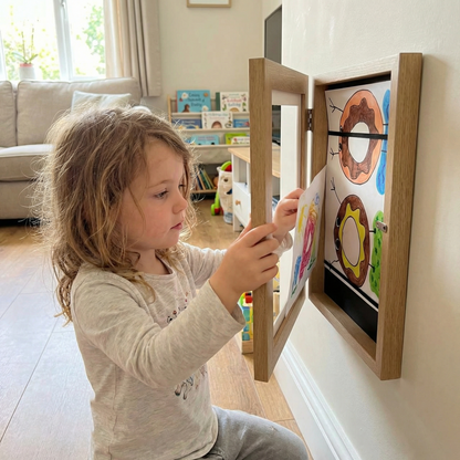 Kids Artwork Storage Frame for Up to 150 Drawings