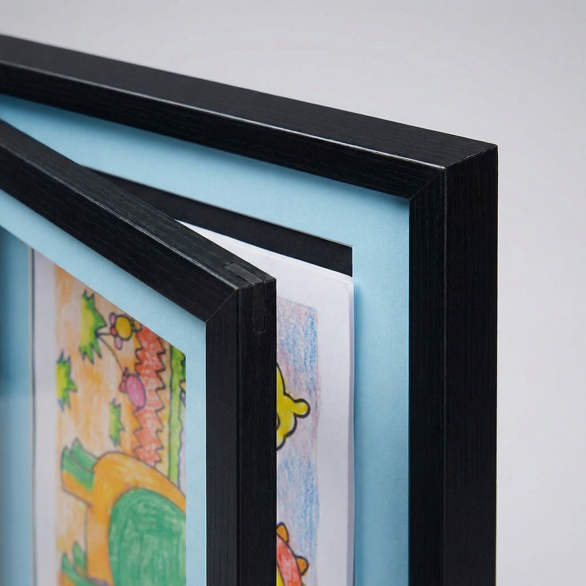 Kids Artwork Storage Frame for Up to 150 Drawings