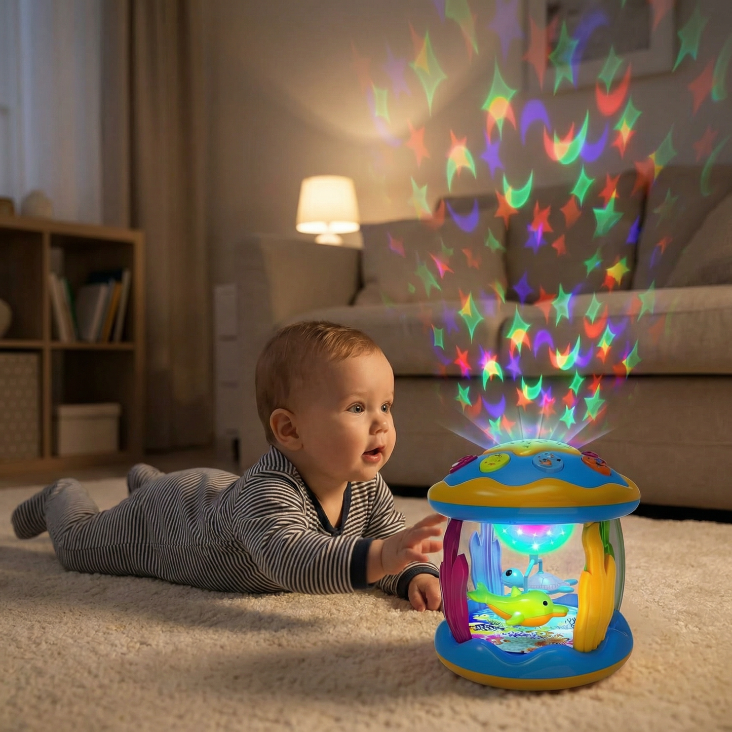 Baby Ocean Night Light Projector