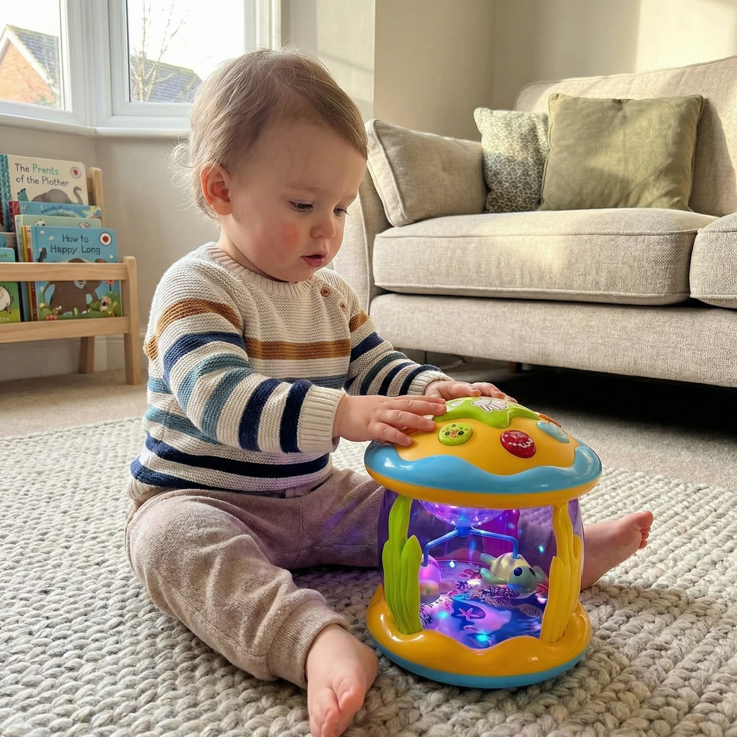 Baby Ocean Night Light Projector