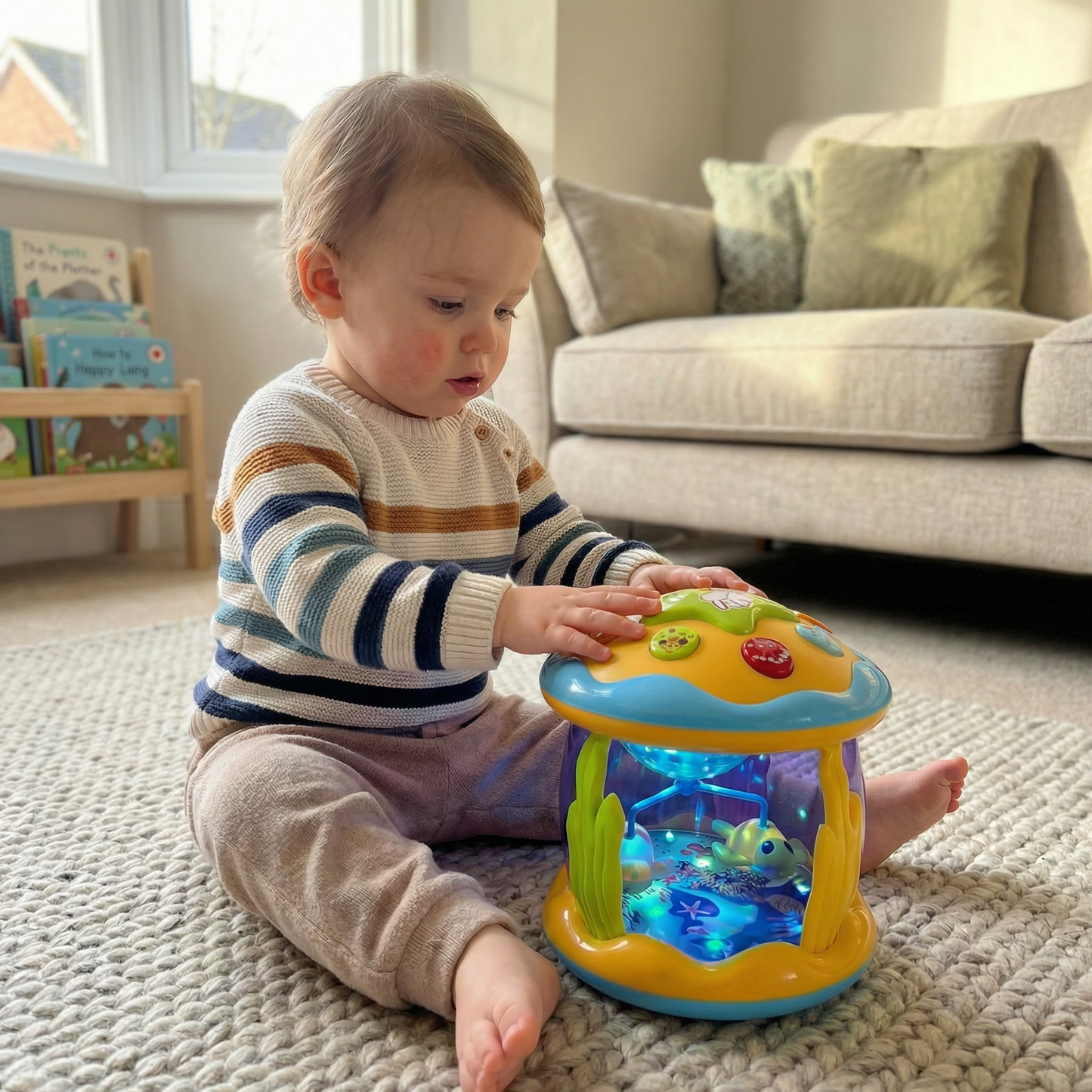 Baby Ocean Night Light Projector