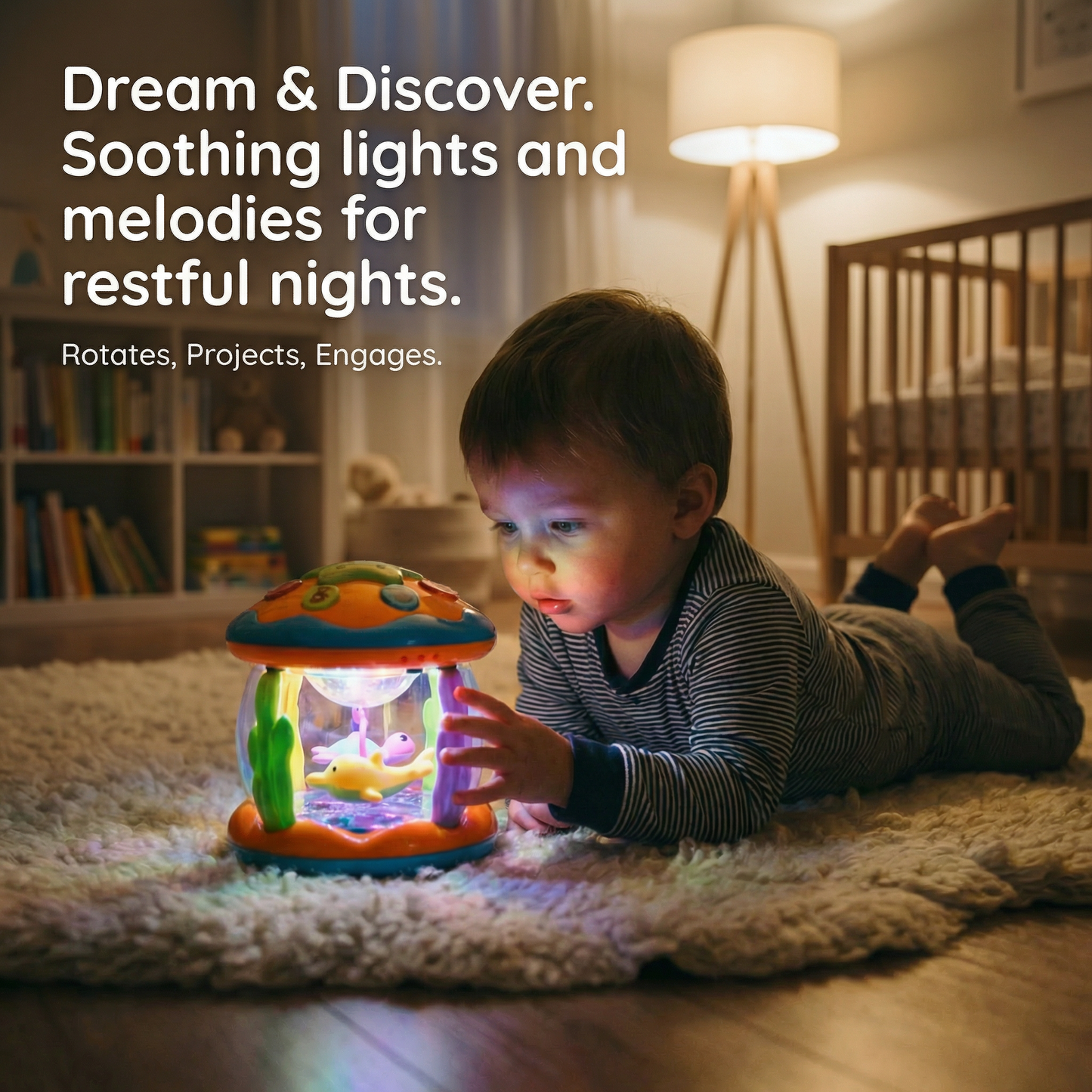 Baby Ocean Night Light Projector