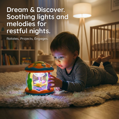 Baby Ocean Night Light Projector