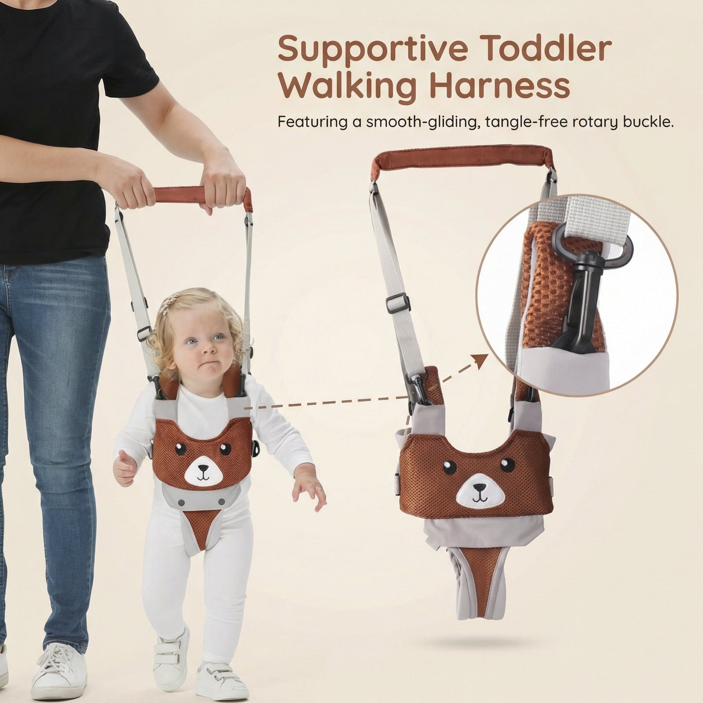 Adjustable Toddler Walking Assistant Harness