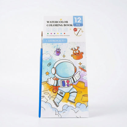 Watercolour Book with Built In Paint