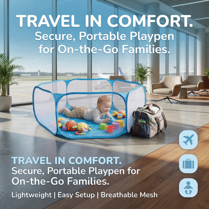 Pop Up Travel Playpen for Toddlers