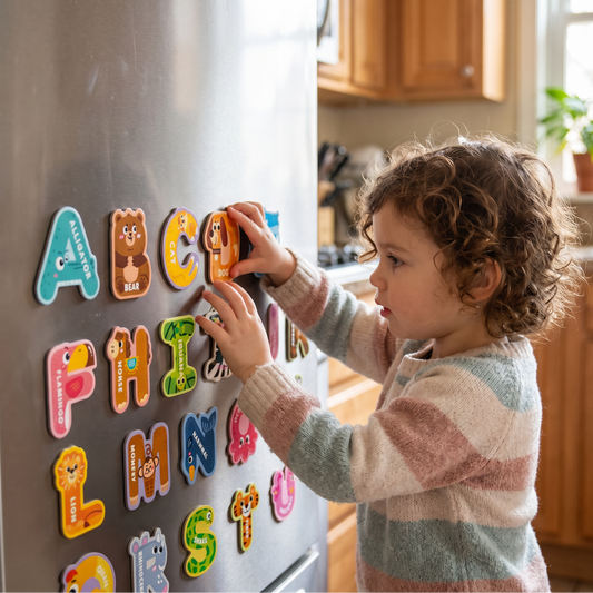 Animal Alphabet Magnetic Letters Set