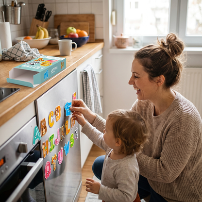 Animal Alphabet Magnetic Letters Set
