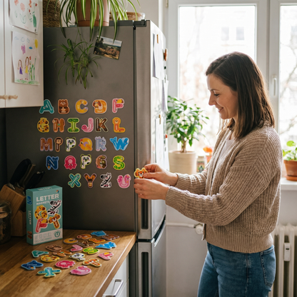 Animal Alphabet Magnetic Letters Set