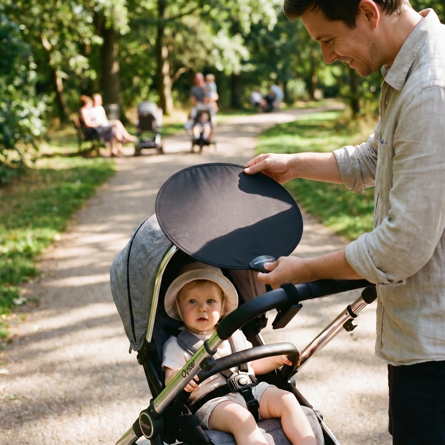 Universal Pram Sun Shade Cover