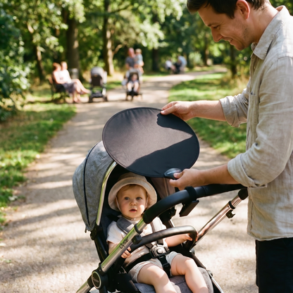 Universal Pram Sun Shade Cover
