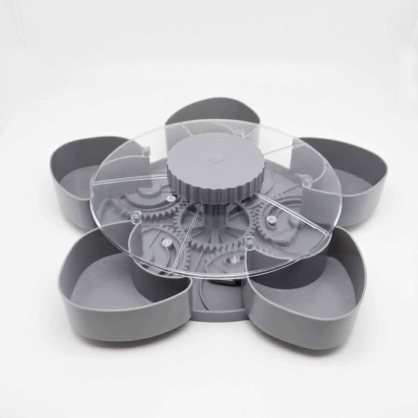 Rotating Serving Tray for Snacks