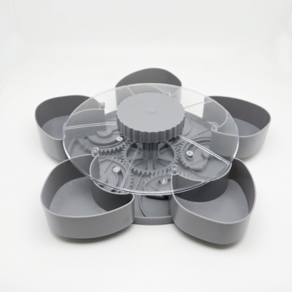 Rotating Serving Tray for Snacks