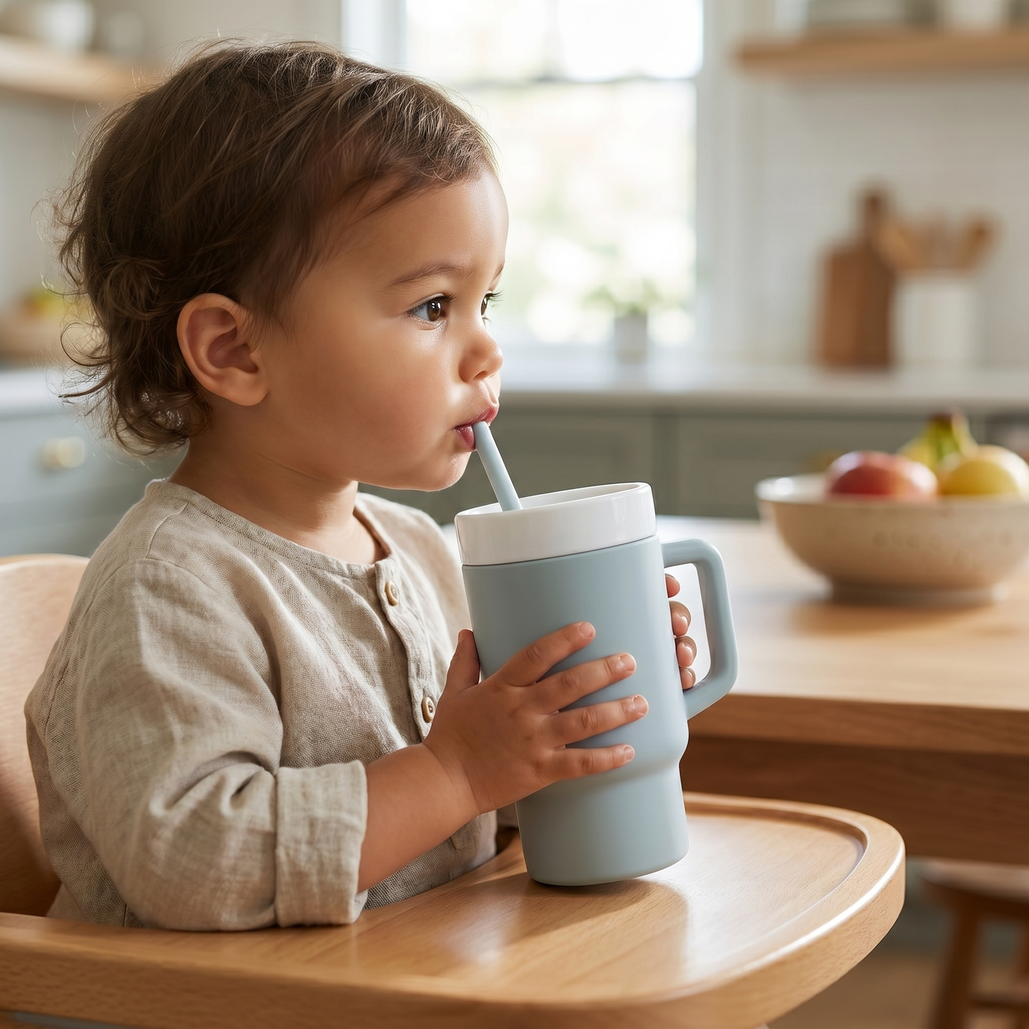 Kids Insulated Straw Tumbler 280ml