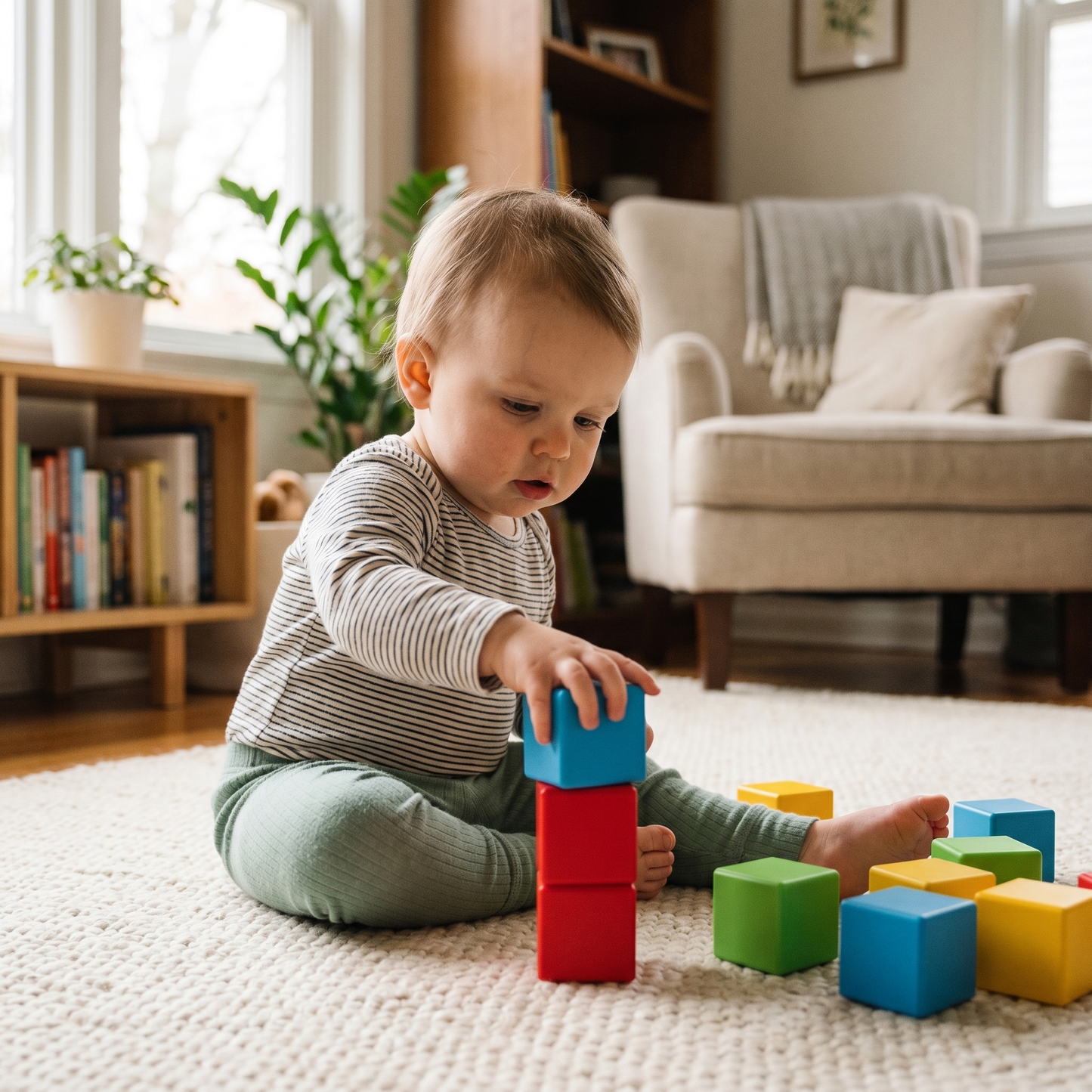 Jumbo Magnetic Building Cubes 5cm