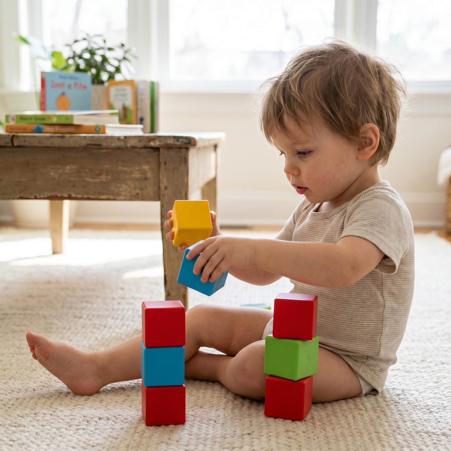 Jumbo Magnetic Building Cubes 5cm