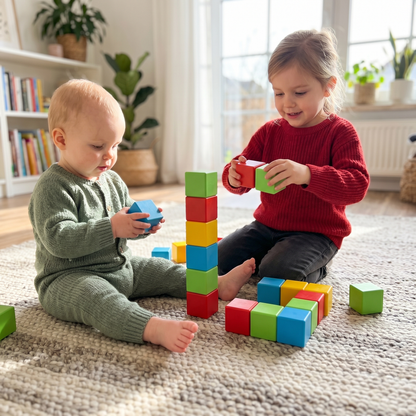 Jumbo Magnetic Building Cubes 5cm
