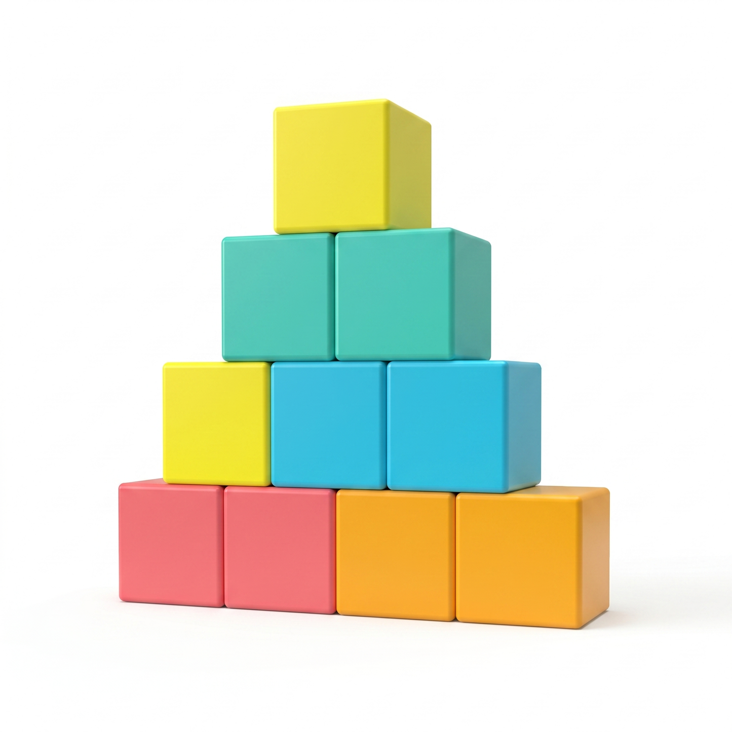 Jumbo Magnetic Building Cubes 5cm