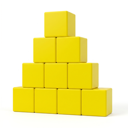 Jumbo Magnetic Building Cubes 5cm