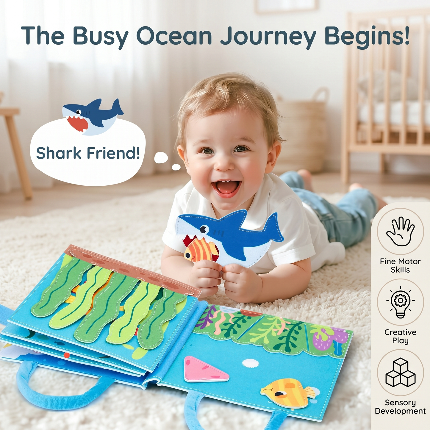 Ocean Explorer Activity Book for Toddlers