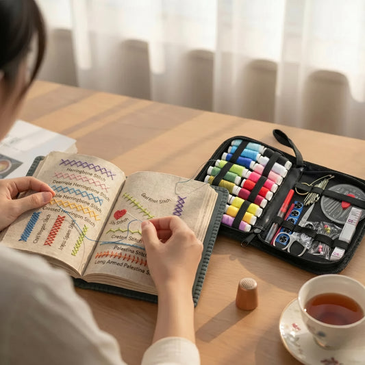 Embroidery Practice Book for Beginners