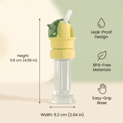 Silicone Straw Bottle Topper (2-pack)