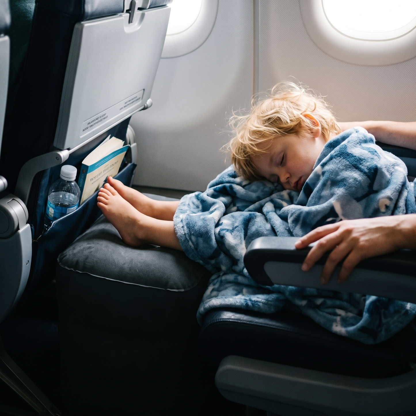 Inflatable Travel Foot Rest Cushion