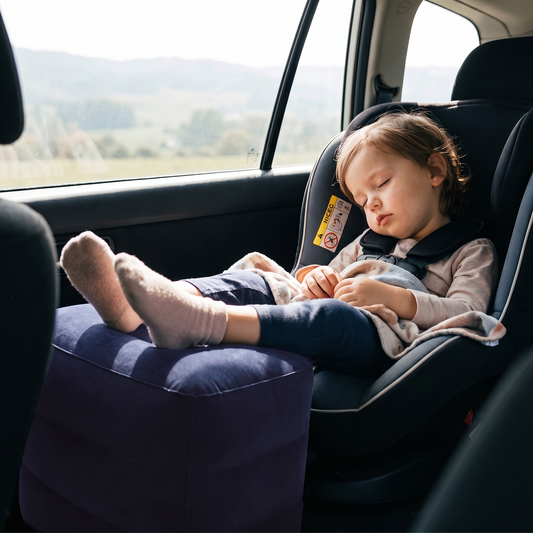 Inflatable Travel Foot Rest Cushion