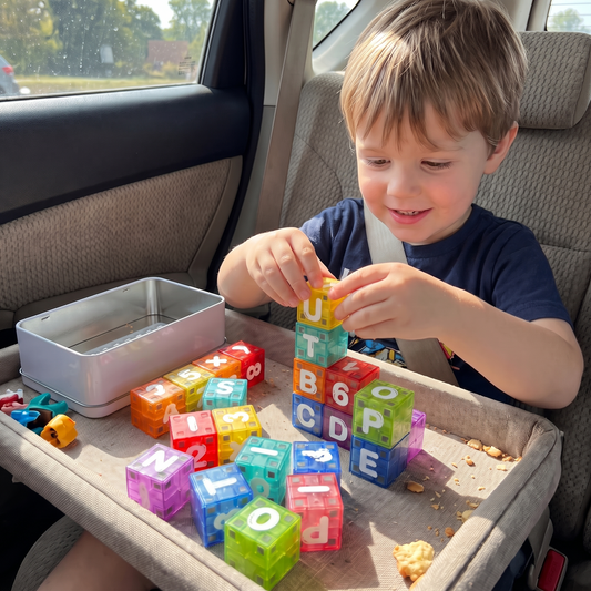 Alphabet & Numbers Magnetic Learning Blocks