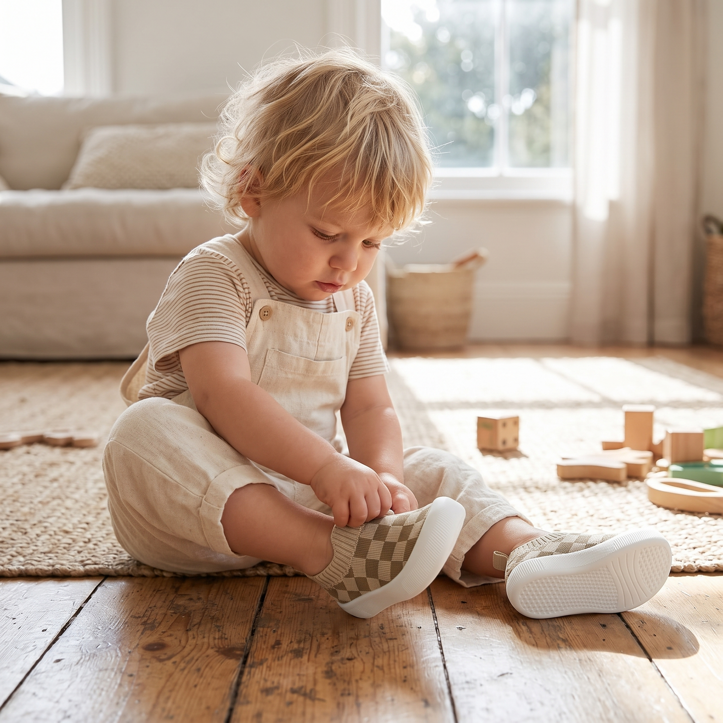Slip On Baby First Walker Shoes