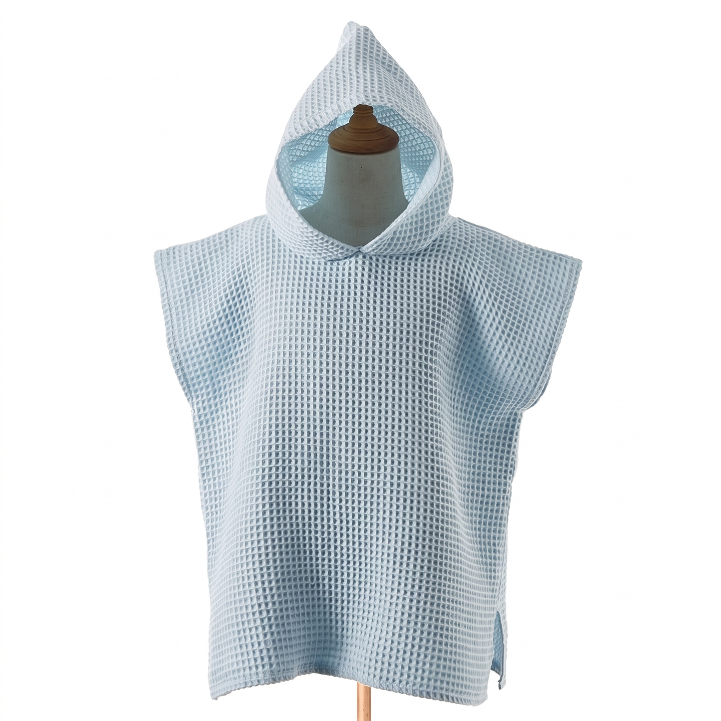 Hooded Cotton Towel Poncho For Kids