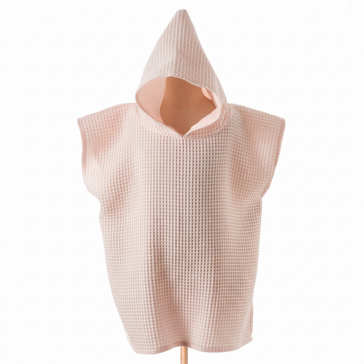 Hooded Cotton Towel Poncho For Kids
