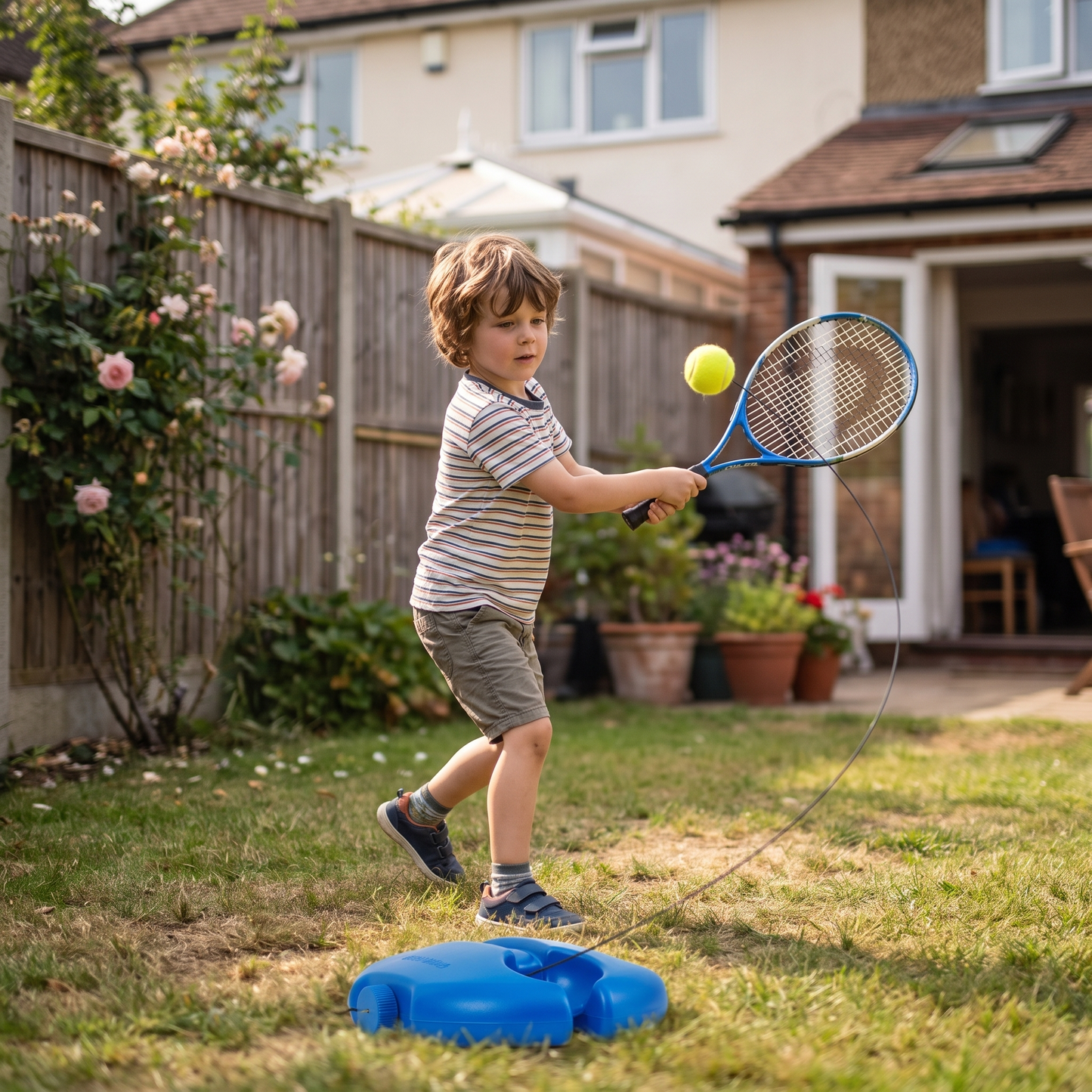 Tennis Trainer Rebound Set with Ball