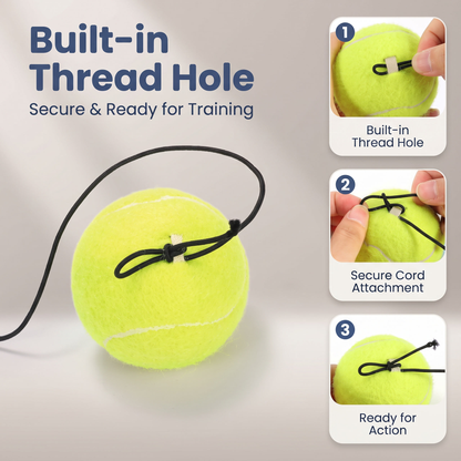 Tennis Trainer Rebound Set with Ball