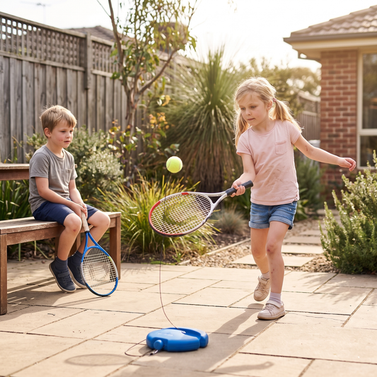 Tennis Trainer Rebound Set with Ball