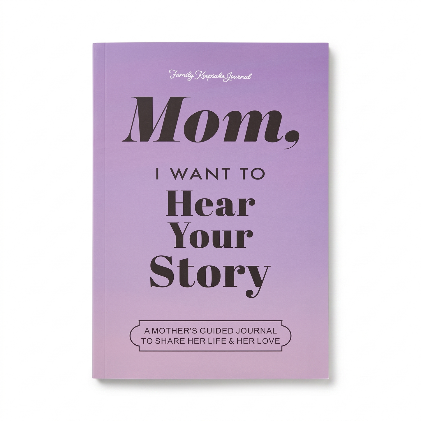 My Story - Family Memory Keepsake Journal