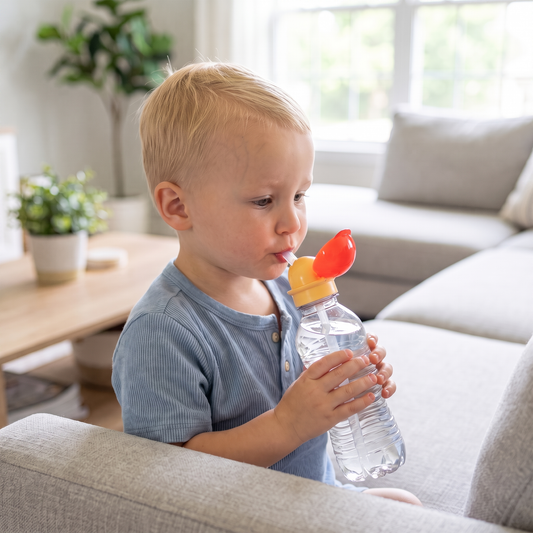 Silicone Straw Bottle Topper (2-pack)