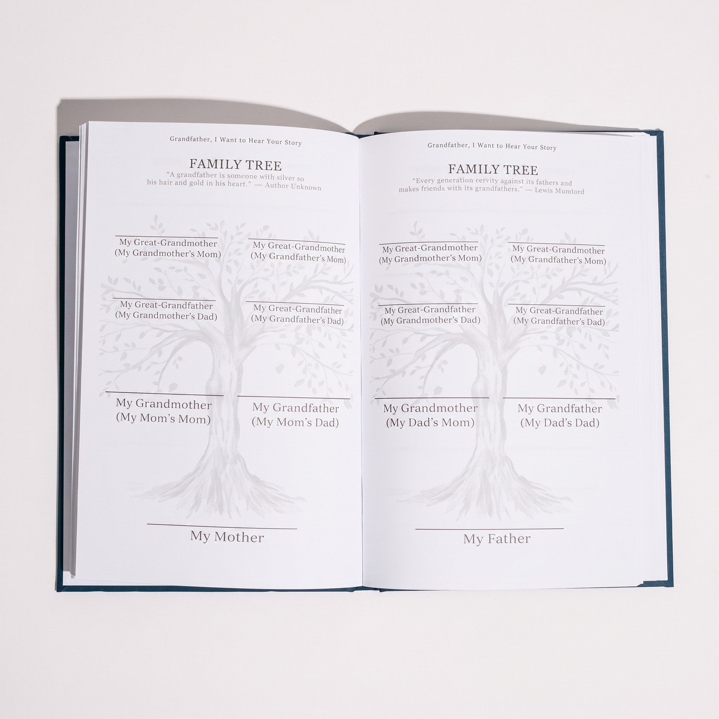 My Story - Family Memory Keepsake Journal