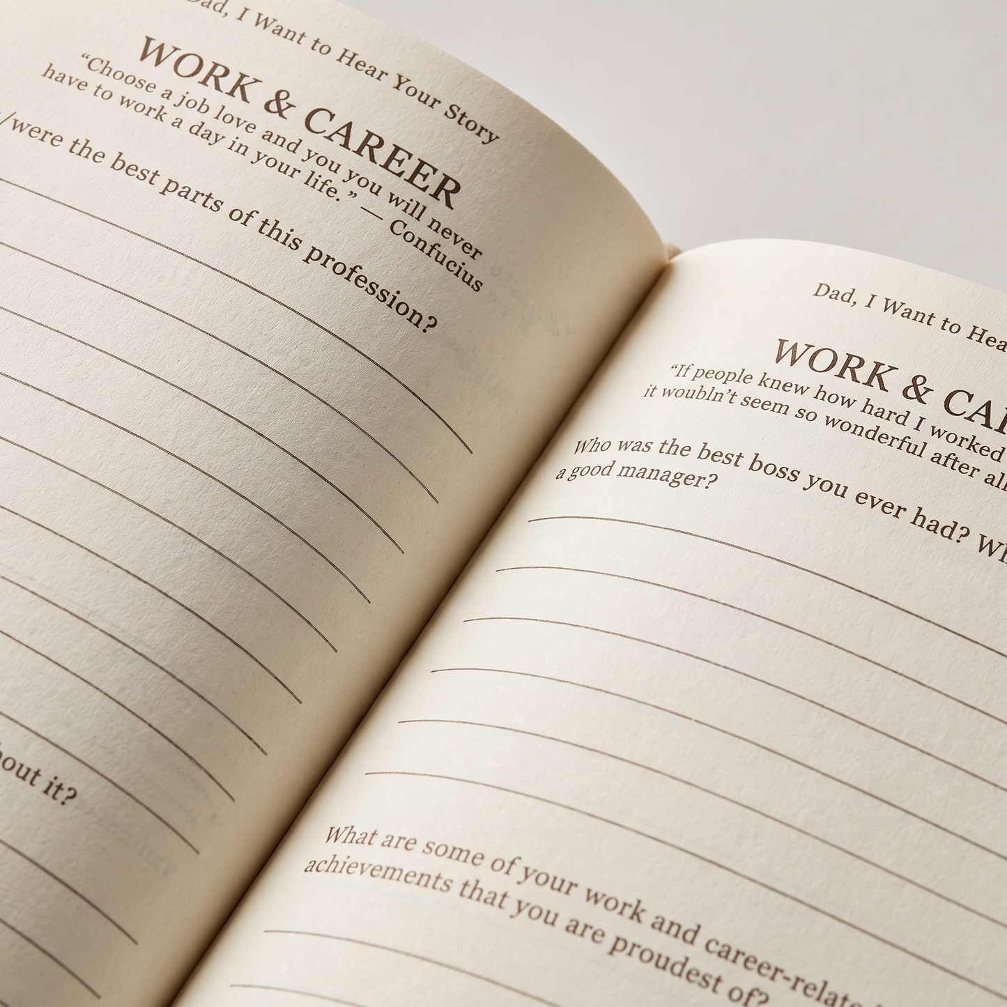 My Story - Family Memory Keepsake Journal