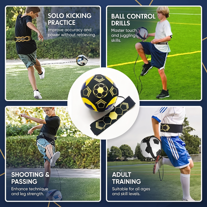 Soccer Training Belt with Rebound Cord