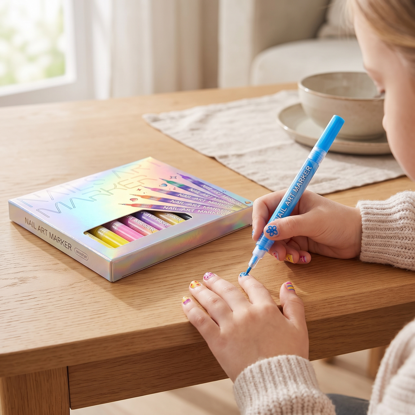 Kids Water Based Nail Art Pens