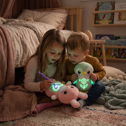 Magic Glow Drawing Plush Toy