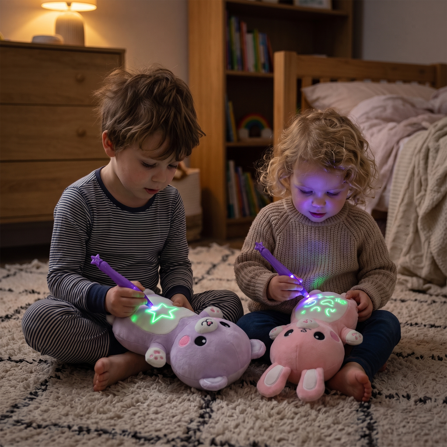 Magic Glow Drawing Plush Toy