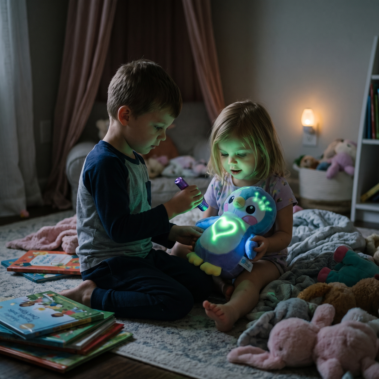 Magic Glow Drawing Plush Toy
