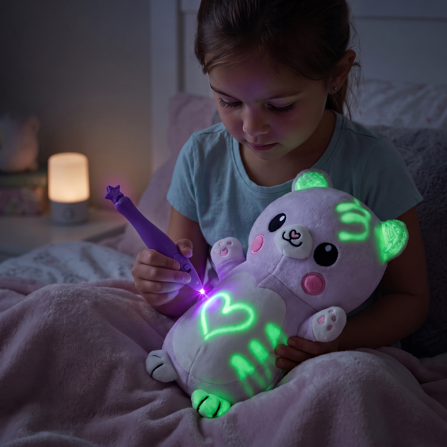 Magic Glow Drawing Plush Toy